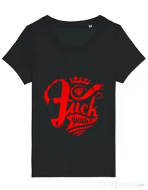 Tricou STANLEY STELLA dama Fuck yeah Negru
