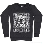 Bluza ADLER dama Viking rage Negru melanj