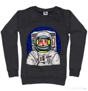 Bluza ADLER dama I need some space Negru melanj