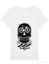 Tricou STANLEY STELLA dama Bicycle love Alb