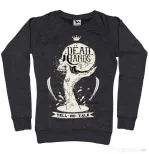 Bluza ADLER dama Dead hands Negru melanj
