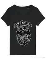 Tricou STANLEY STELLA dama Can i buy you a beard Negru