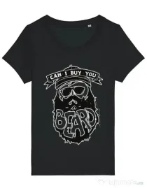 Tricou STANLEY STELLA dama Can i buy you a beard Negru