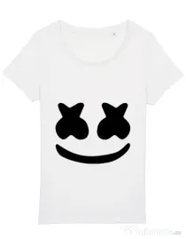 Tricou STANLEY STELLA dama Marshmello Alb