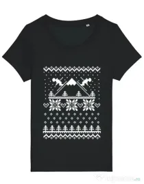 Tricou STANLEY STELLA dama Ski time Negru