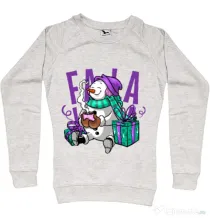 Bluza ADLER dama Christmas Carol Migdala melanj