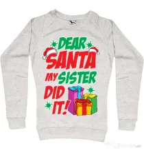 Bluza ADLER dama My sister did it Migdala melanj