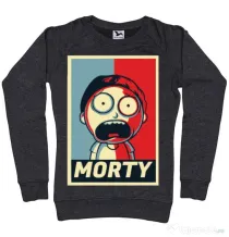 Bluza ADLER dama Morty Negru melanj