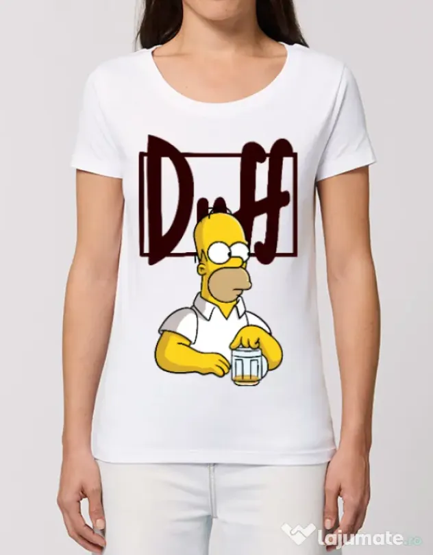 Tricou STANLEY STELLA dama Beer Alb