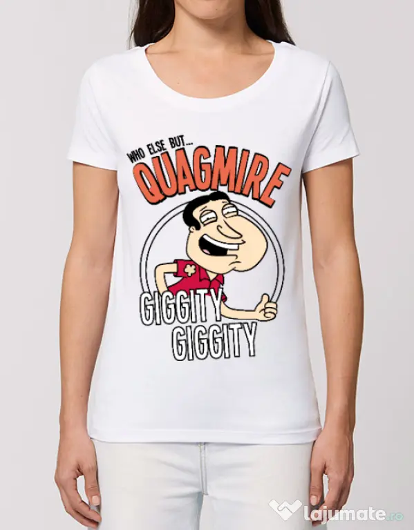 Tricou STANLEY STELLA dama Who else Alb