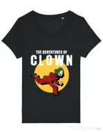 Tricou STANLEY STELLA dama Clown adventures Negru