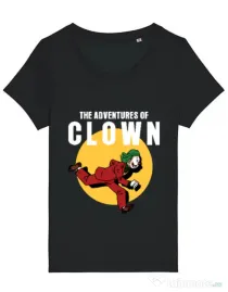 Tricou STANLEY STELLA dama Clown adventures Negru