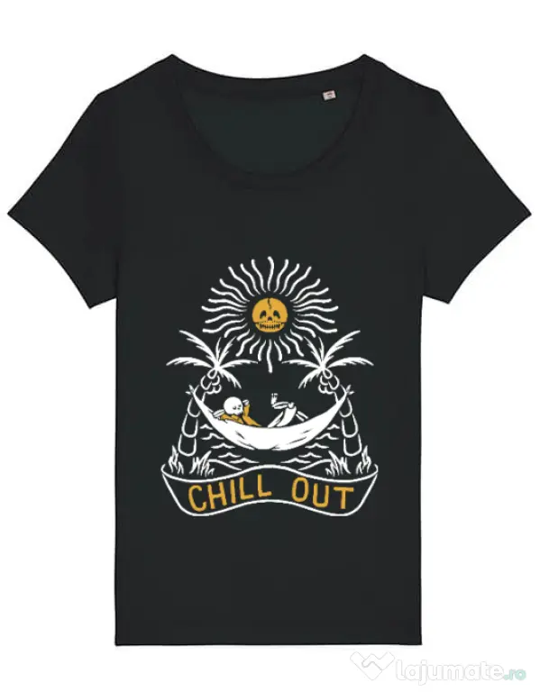 Tricou STANLEY STELLA dama Chill out Negru