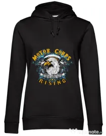 Hoodie dama cu gluga Eagle Negru