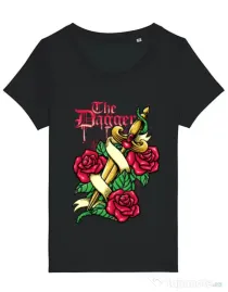 Tricou STANLEY STELLA dama The dagger Negru