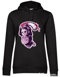 Hoodie dama cu gluga Kong revenge Negru