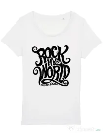 Tricou STANLEY STELLA dama Rock my world Alb