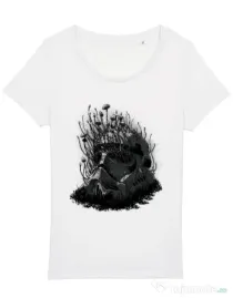 Tricou STANLEY STELLA dama Shroom trooper Alb