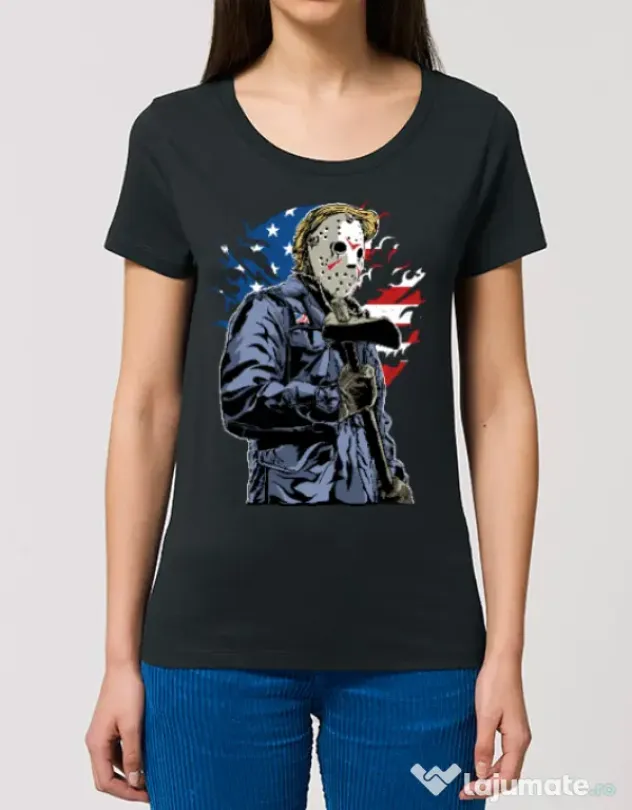 Tricou STANLEY STELLA dama American killer Negru