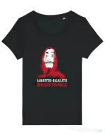 Tricou STANLEY STELLA dama Symbol of resistance Negru