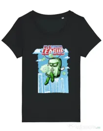 Tricou STANLEY STELLA dama Cleaning league Soap Negru