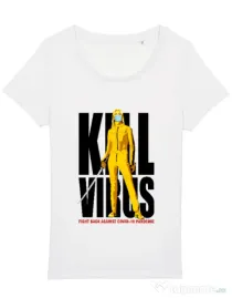 Tricou STANLEY STELLA dama Kill bill Alb