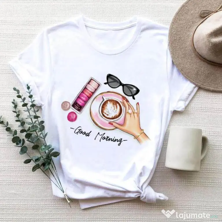 Tricou STANLEY STELLA dama Good Morning Coffee