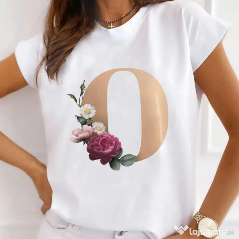 Tricou STANLEY STELLA dama Litera "O"