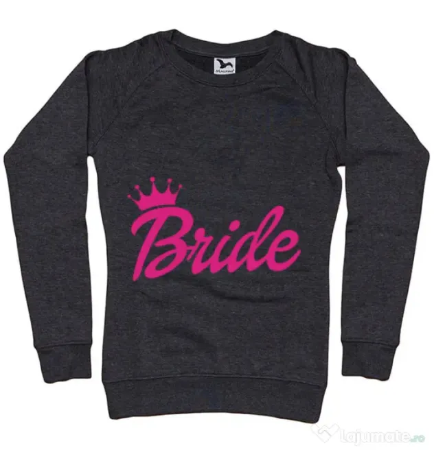 Bluza Mireasa ADLER Barbie Bride Negru melanj
