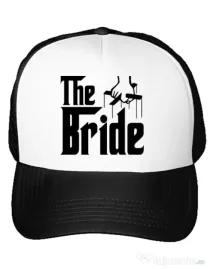 Sapca personalizata Mireasa The bride Alb