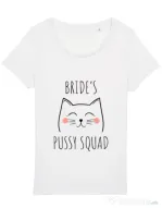Tricou Burlacite STANLEY STELLA Brides pussy squad 2 Alb