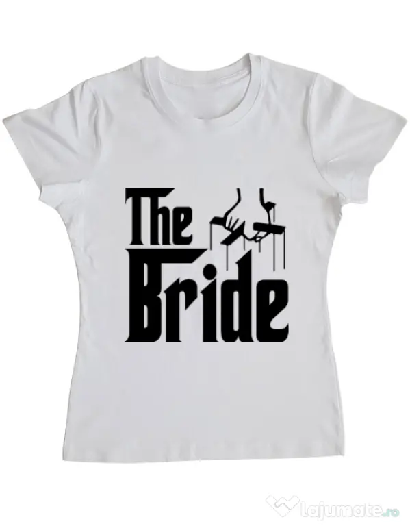 Tricou Mireasa ADLER The bride Alb