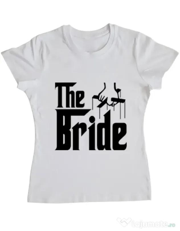 Tricou Mireasa ADLER The bride Alb