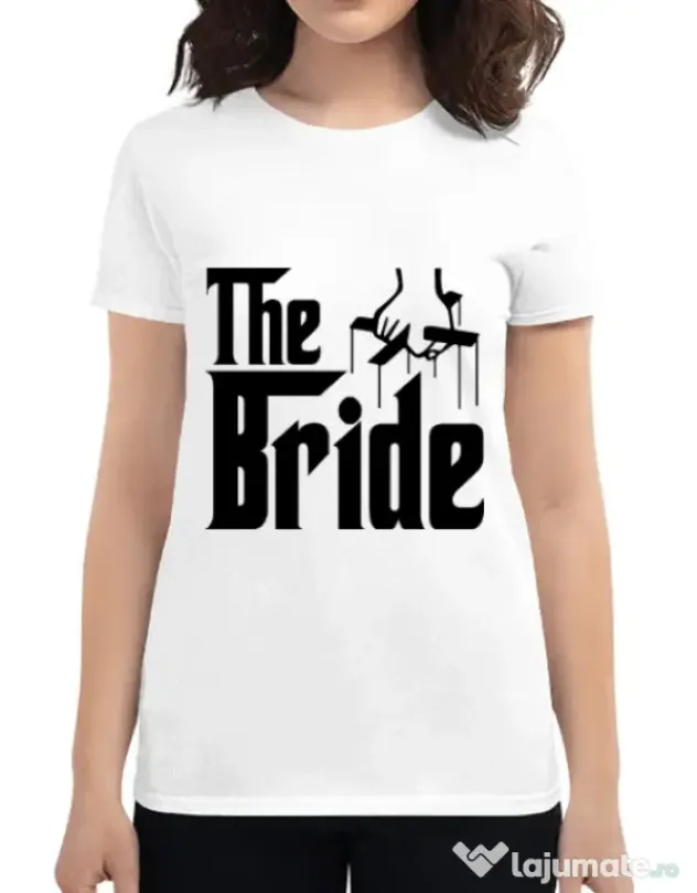 Tricou Mireasa ADLER The bride Alb