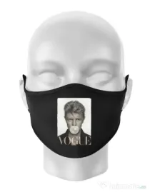Masca personalizata reutilizabila Bowie Negru