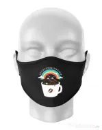 Masca personalizata reutilizabila Coffeemagination Negru