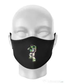 Masca personalizata reutilizabila Iron Buzz Negru