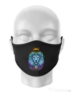 Masca personalizata reutilizabila Lion king Negru