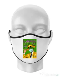 Masca personalizata reutilizabila Masker Alb