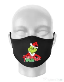 Masca personalizata reutilizabila Mean one Negru