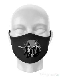 Masca personalizata reutilizabila Pulp killer Negru