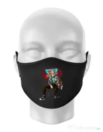 Masca personalizata reutilizabila Sanchez Negru