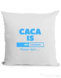 Perna personalizata Caca is loading Alb