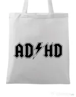 Sacosa din panza ADHD Alb