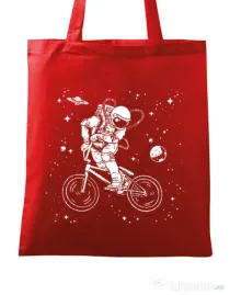 Sacosa din panza Astronaut Bmx Rosu