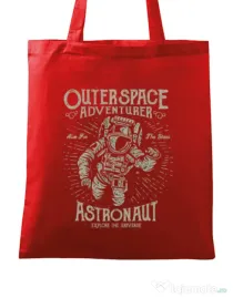 Sacosa din panza Astronaut Rosu