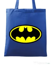 Sacosa din panza Batman Albastru regal