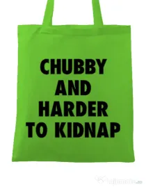 Sacosa din panza Chubby Verde mar