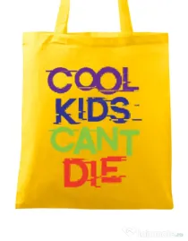 Sacosa din panza Cool kids Galben