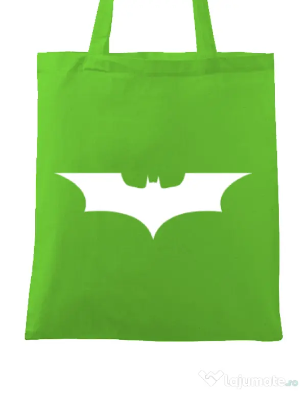 Sacosa din panza Dark knight Verde mar